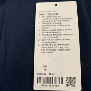 LuluLemon Intent Joggers